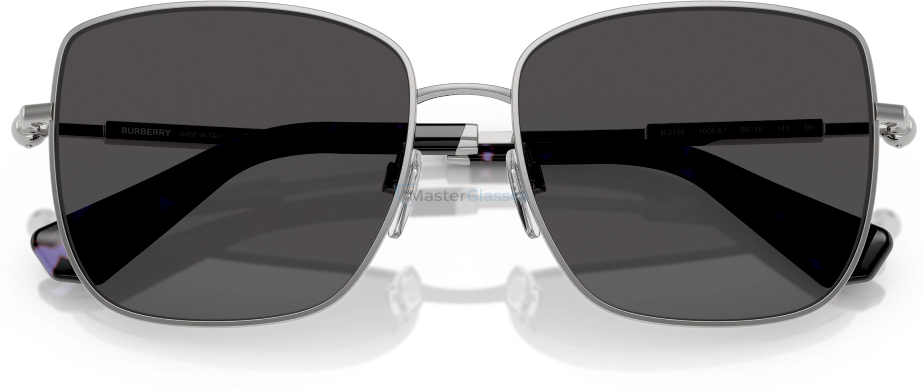 Солнцезащитные очки Burberry BE3158 100587 Silver