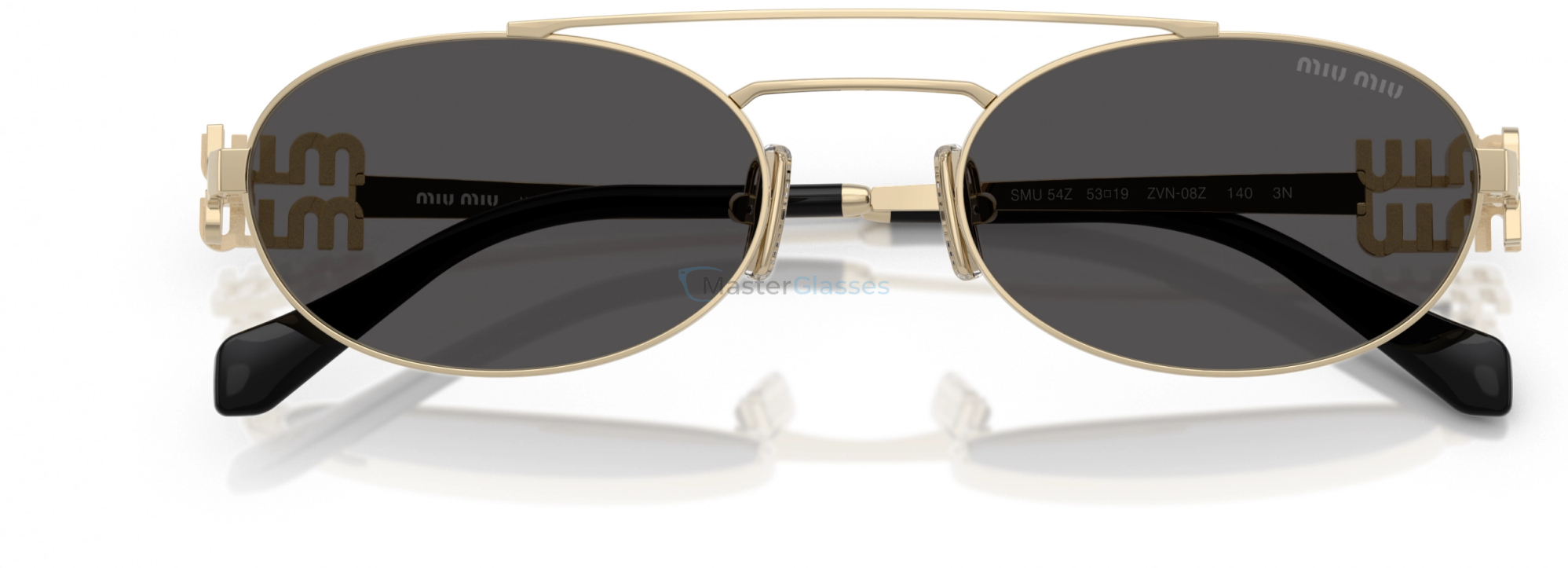 Солнцезащитные очки Miu Miu MU 54ZS ZVN08Z Gold