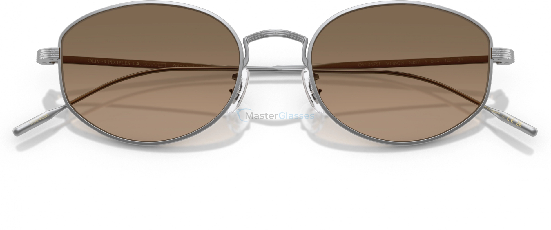 Солнцезащитные очки Oliver Peoples ESTRA OV1347ST 5036GN Silver