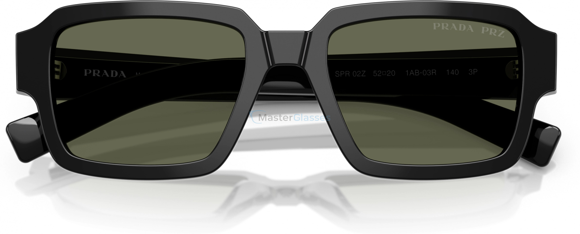 Солнцезащитные очки Prada PR 02ZS 1AB03R Black