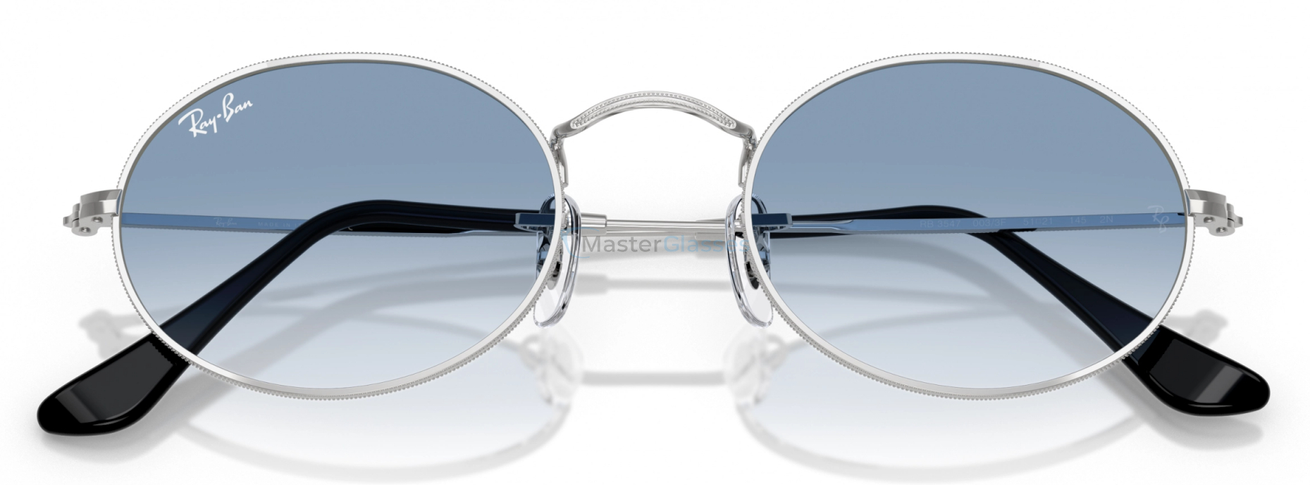 Солнцезащитные очки Ray-Ban OVAL RB3547 003/3F Silver