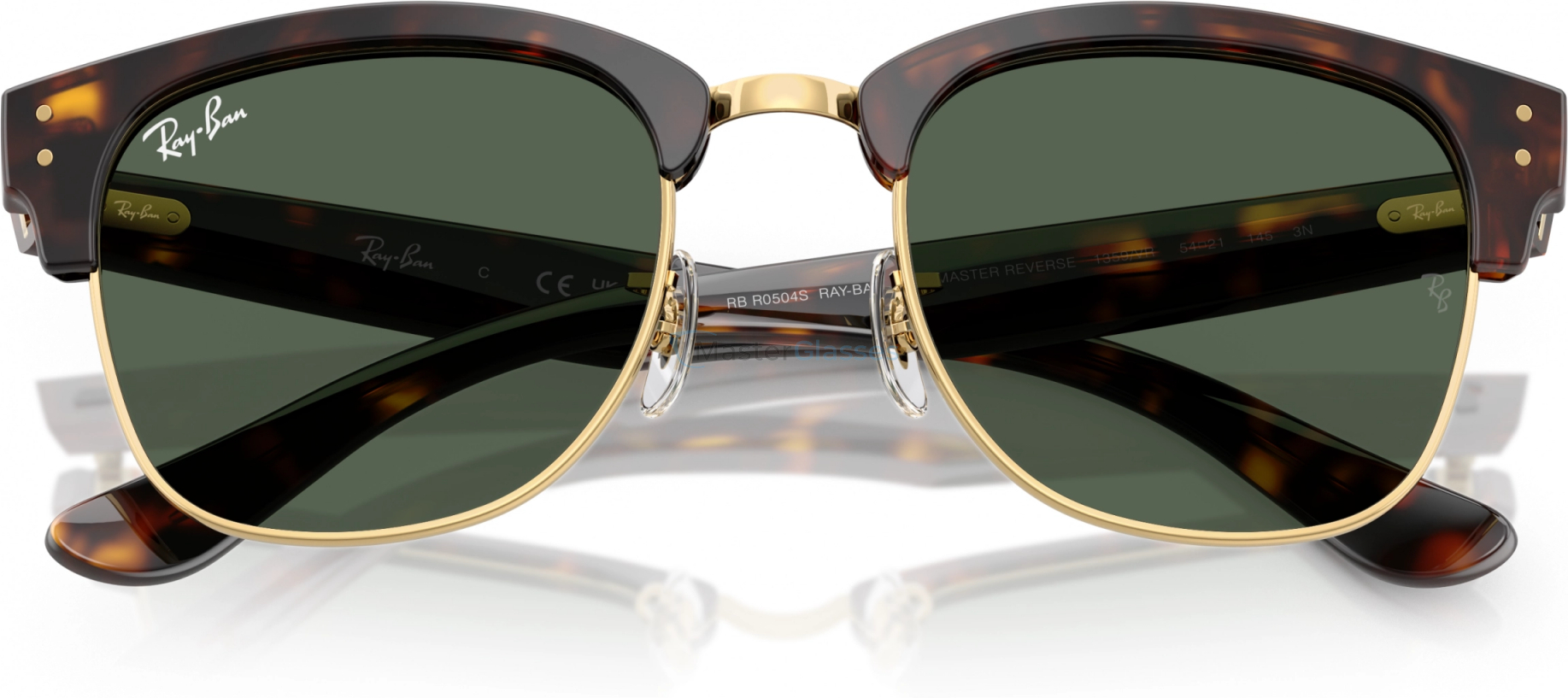 Солнцезащитные очки Ray-Ban CLUBMASTER REVERSE RBR0504S 1359VR Tortoise