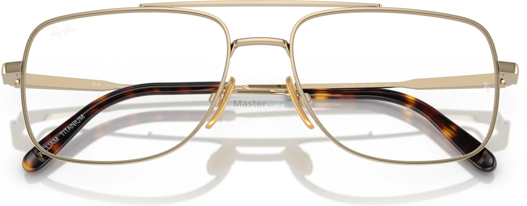 Оправа Ray-Ban WILLIAM TITANIUM RX8797 1246 Gold