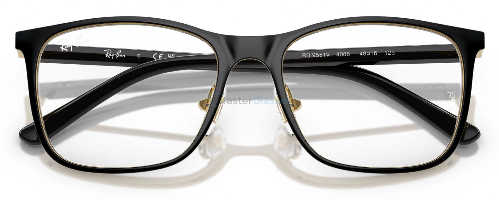 Детская оправа Ray-Ban RY9551V 4086 Black