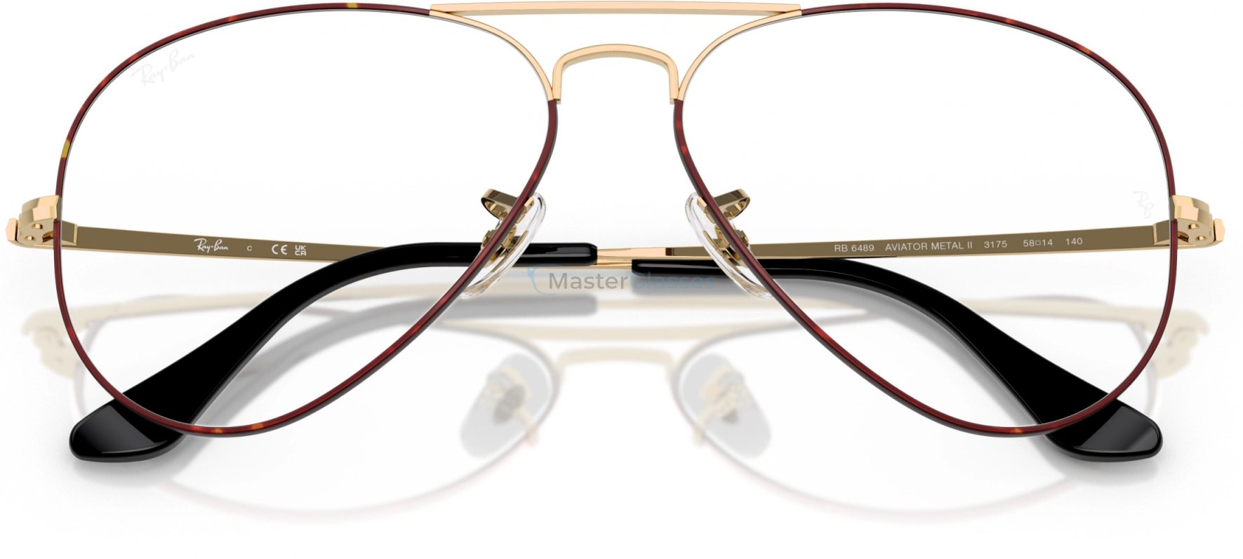 Оправа Ray-Ban AVIATOR RX6489 3175 Black