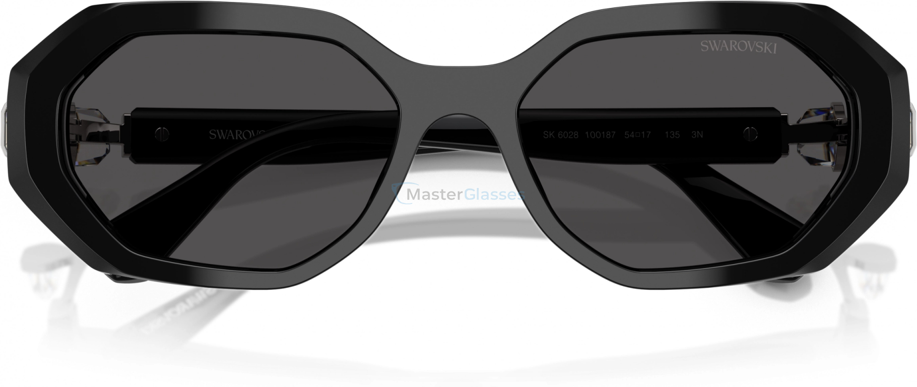 Солнцезащитные очки Swarovski SK6028 100187 Black