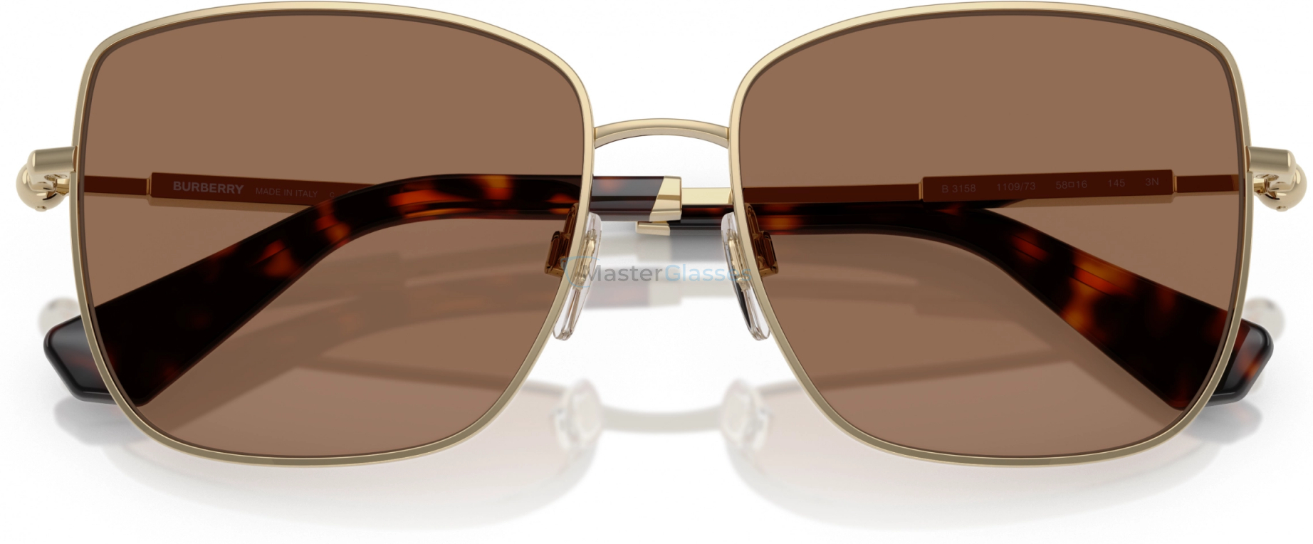 Солнцезащитные очки Burberry BE3158 110973 Gold