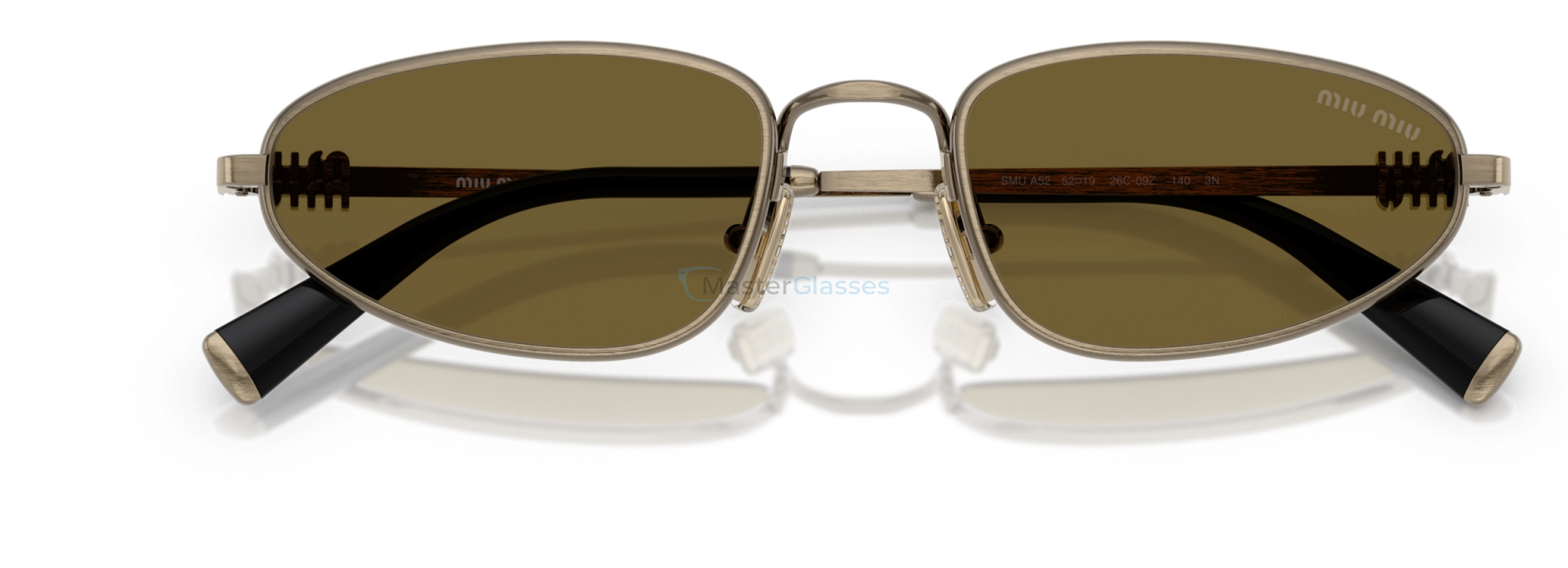 Солнцезащитные очки Miu Miu MU A52S 26C09Z Gold