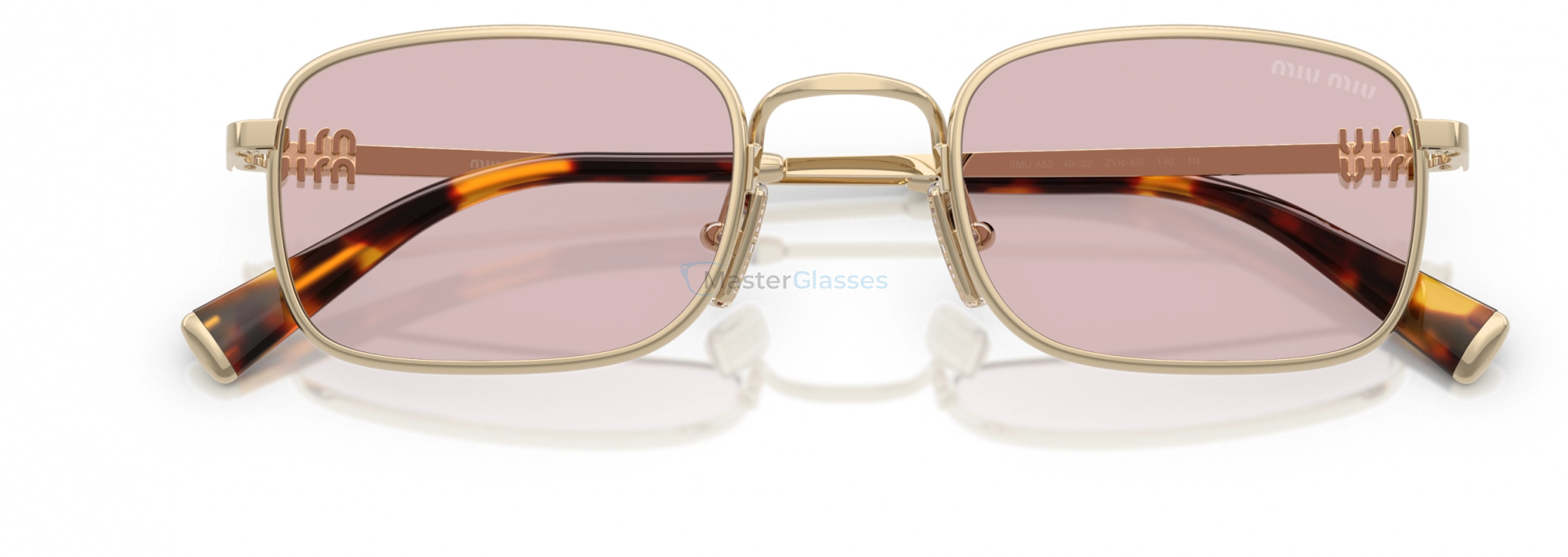 Солнцезащитные очки Miu Miu MU A53S ZVN4I0 Gold