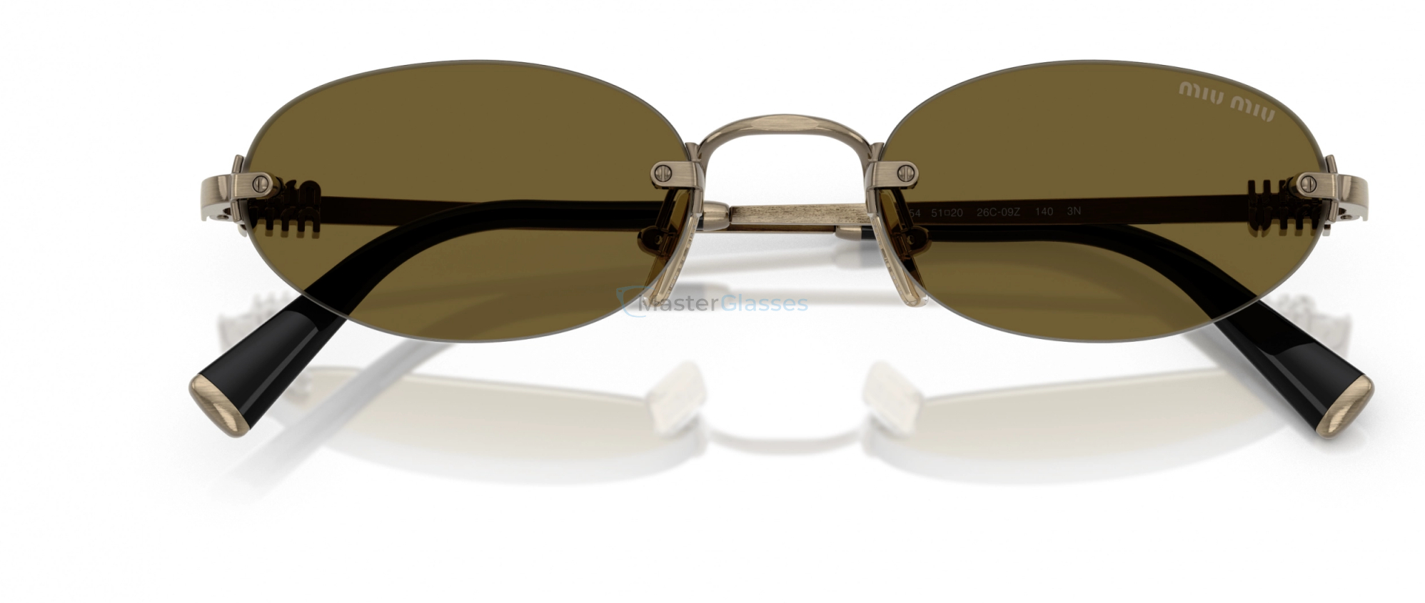 Солнцезащитные очки Miu Miu MU A54S 26C09Z Gold
