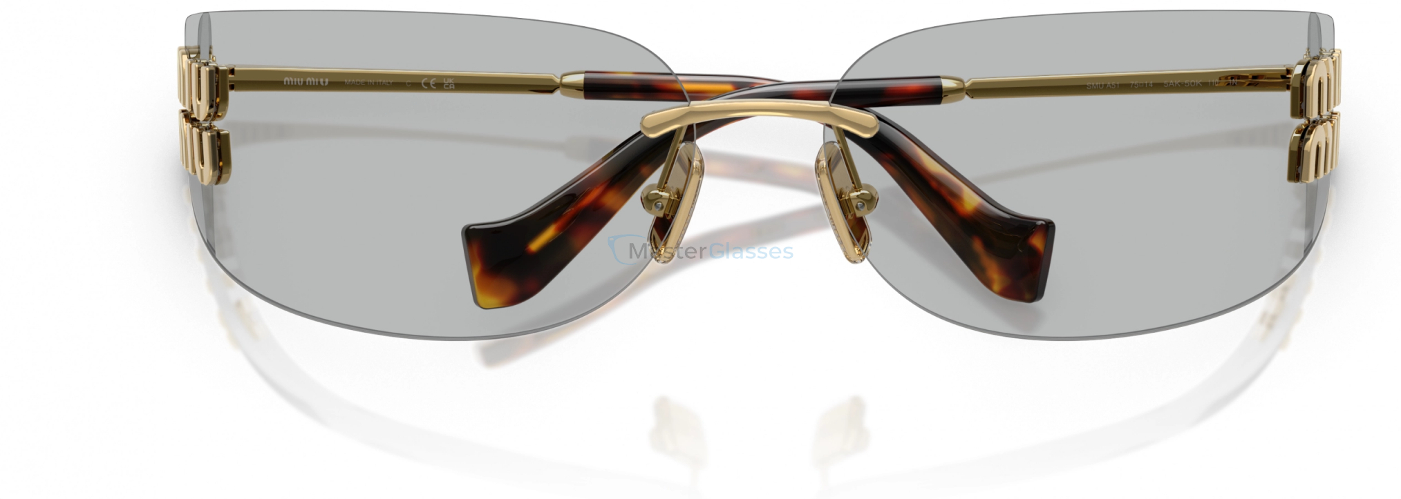 Солнцезащитные очки Miu Miu MU A51S 5AK50K Gold