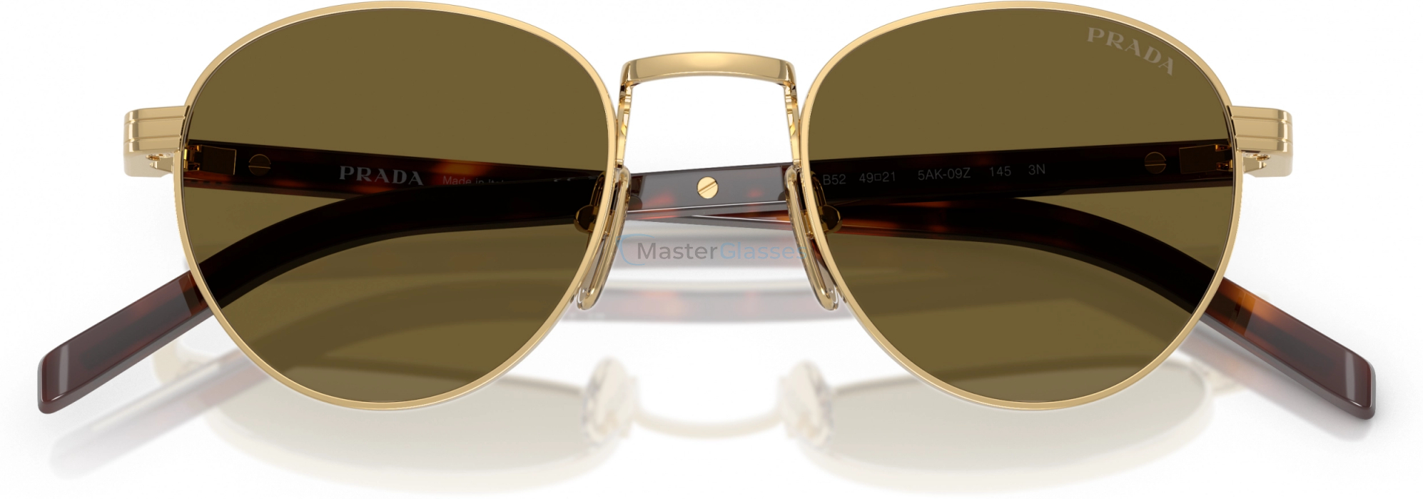 Солнцезащитные очки Prada PR B52S 5AK09Z Gold