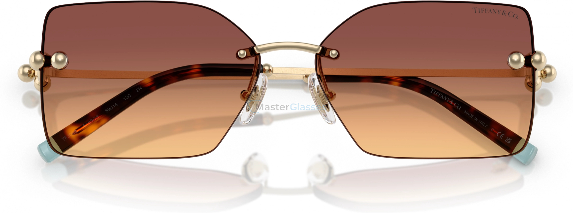 Солнцезащитные очки Tiffany TF3088 618978 Gold