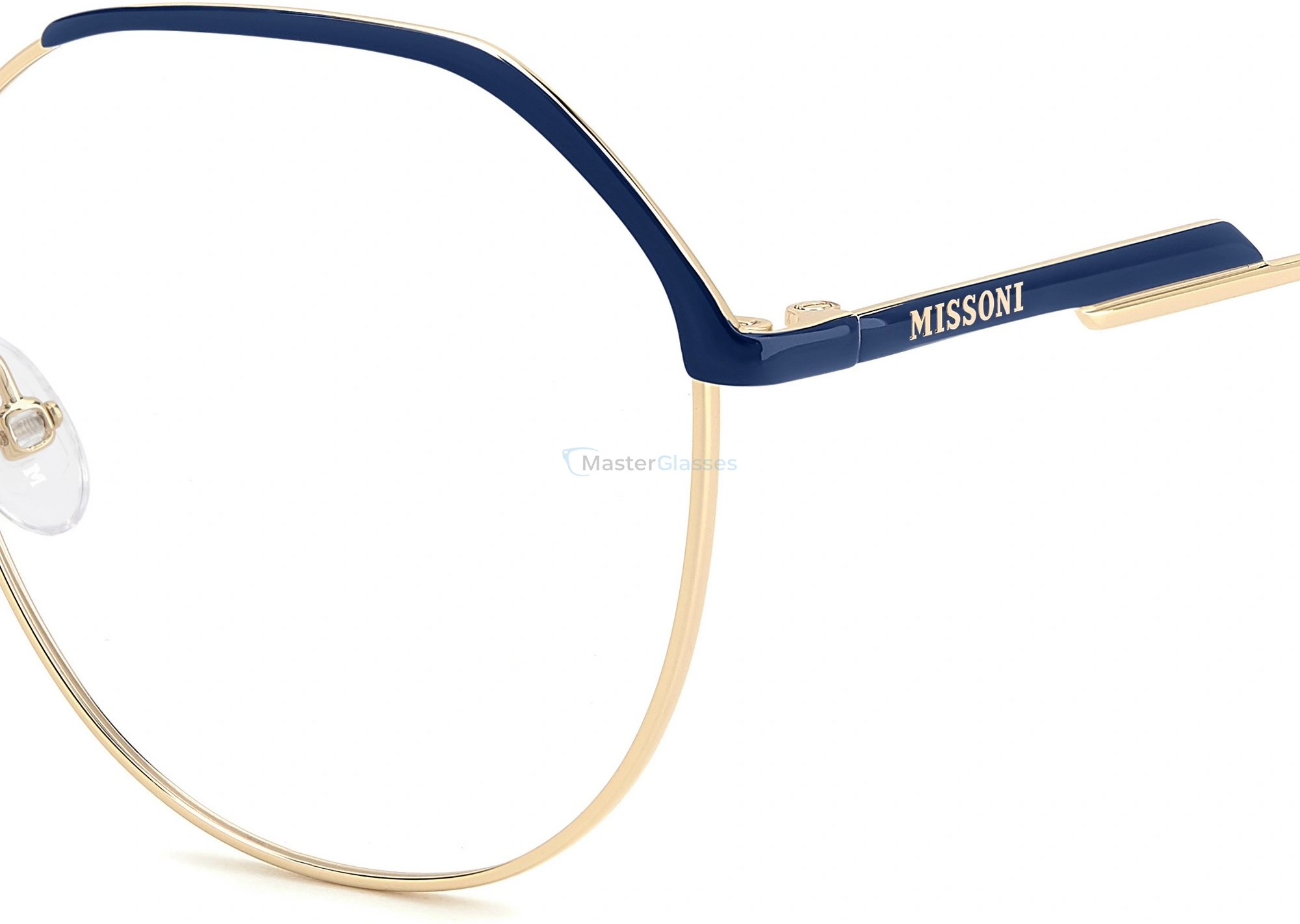 Оправа MISSONI MIS 0204 KY2 Blue Gold