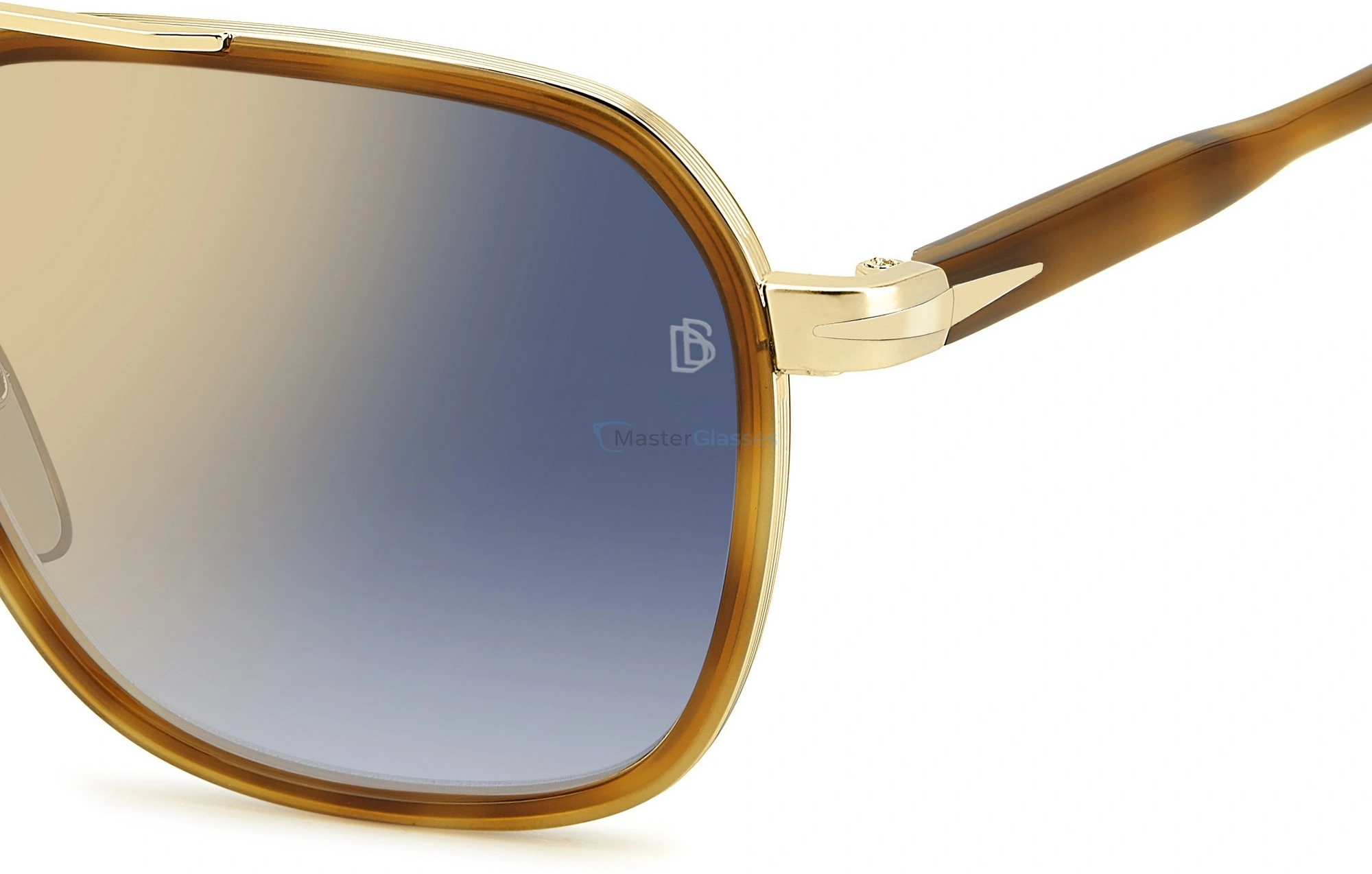 Солнцезащитные очки DAVID BECKHAM DB 1161/S LVL Brown Havana Gold