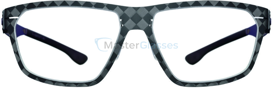 Оправа Ic! Berlin AMG 14 Median Night Gun-Metal-Crocus Purple RX-Clear (AR) FLX