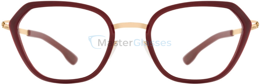Оправа Ic! Berlin Vayu Rose-Gold-Burgundy RX-Clear Mittwoch Small