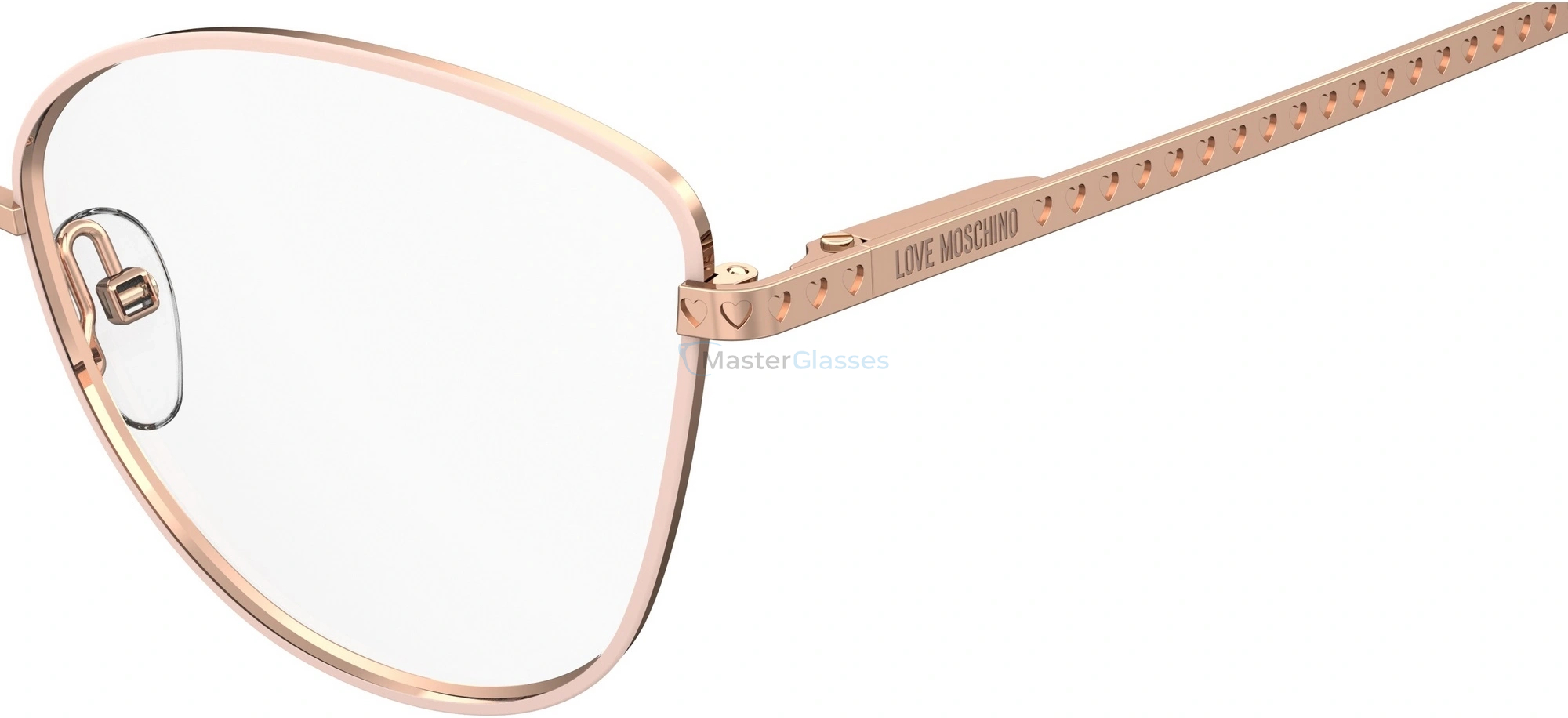 Оправа MOSCHINO LOVE MOL624 PY3 Copper Gold Nude