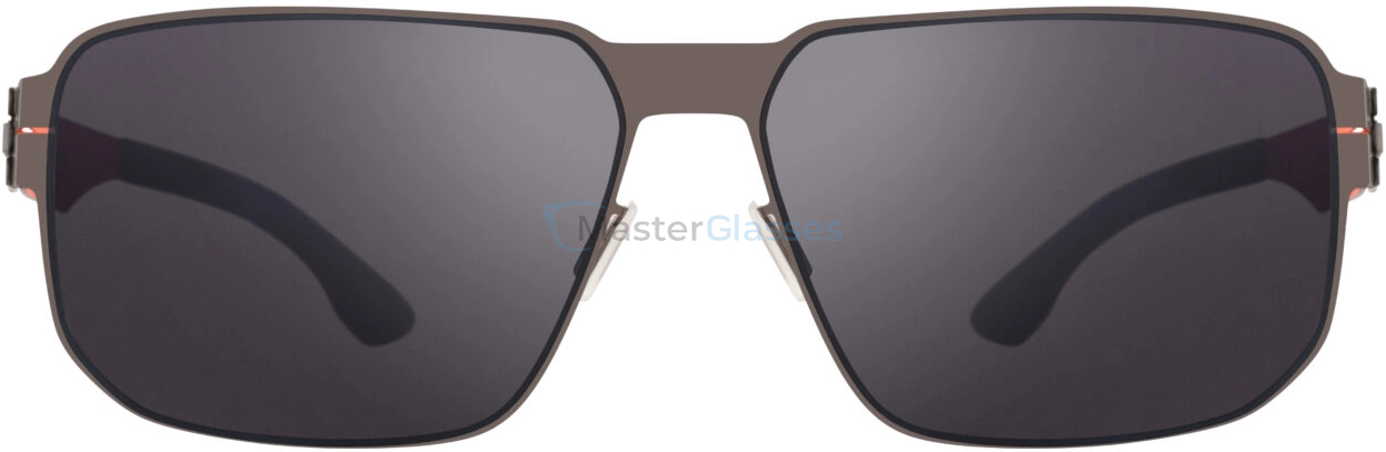 Солнцезащитные очки Ic! Berlin I See 2024 Graphite-Flame Black Black Mirrored Donnerstag