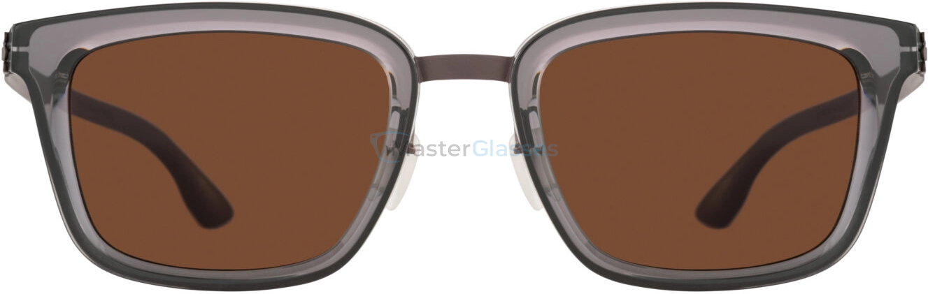 Солнцезащитные очки Ic! Berlin Yutaka Teak-Grey Nougat Mahogany-Brown Donnerstag