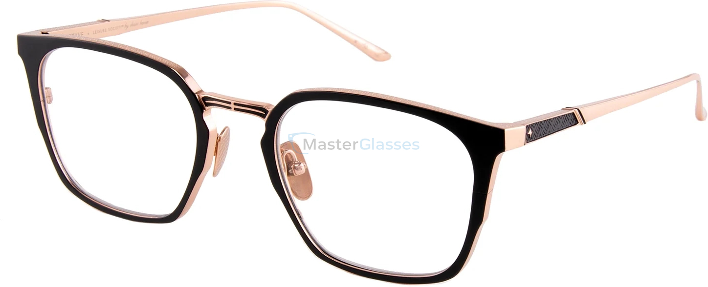 Оправа Leisure Society Octave Black 18K Rose Gold fr