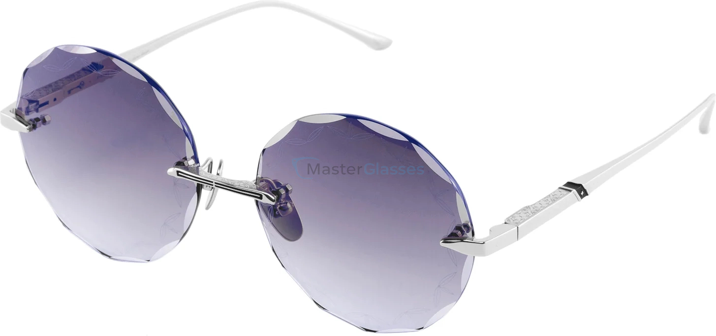 Солнцезащитные очки Leisure Society Aubrey 12K SILVER (Blue Gradient)