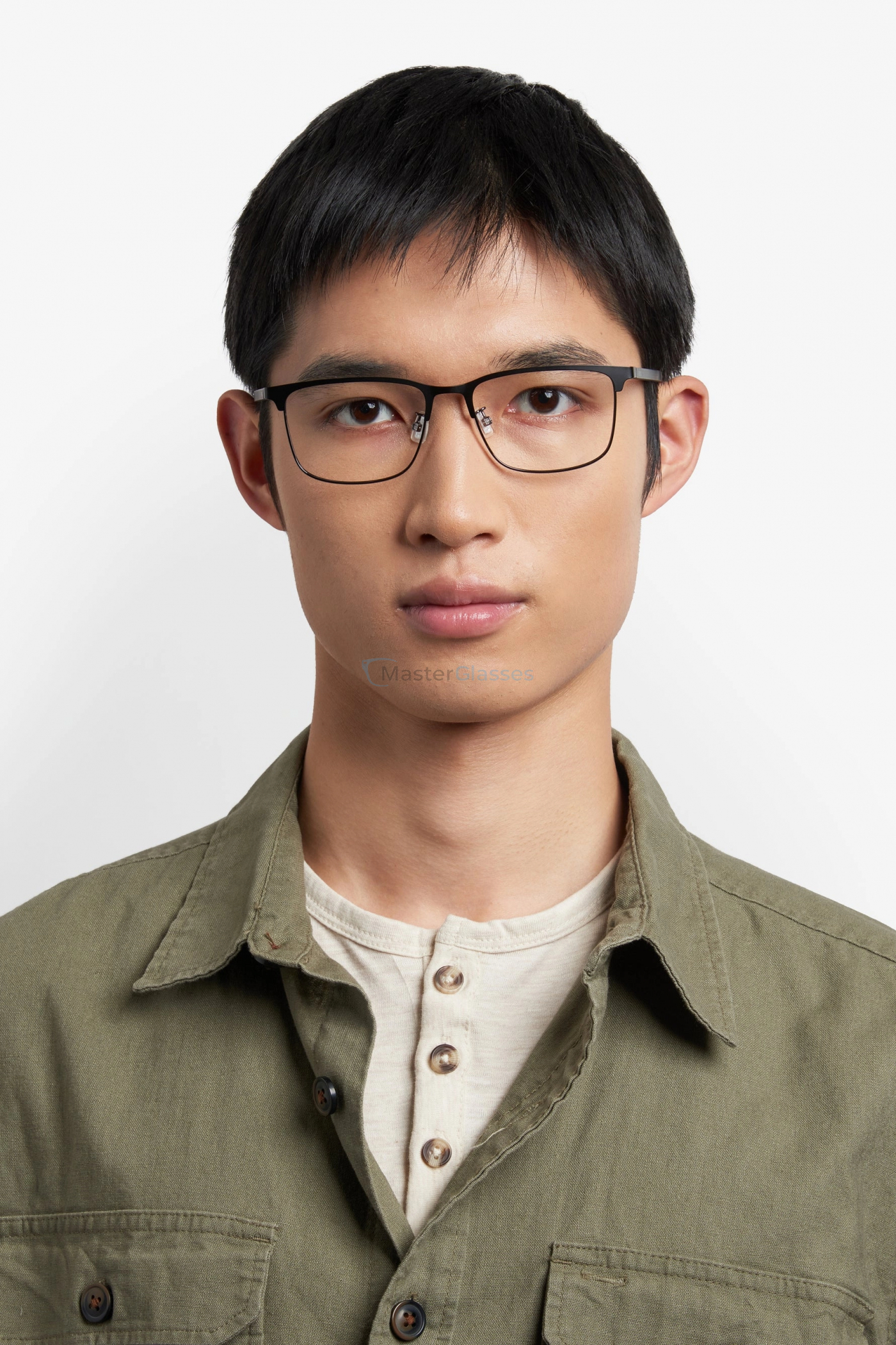 Оправа HUGO BOSS 1802/F RZZ MATTE BLACK DARK RUTHENIUM