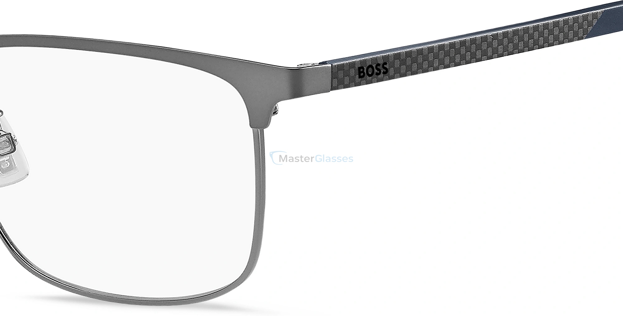Оправа HUGO BOSS 1802/F V6D MATTE DARK RUTHENIUM BLUE