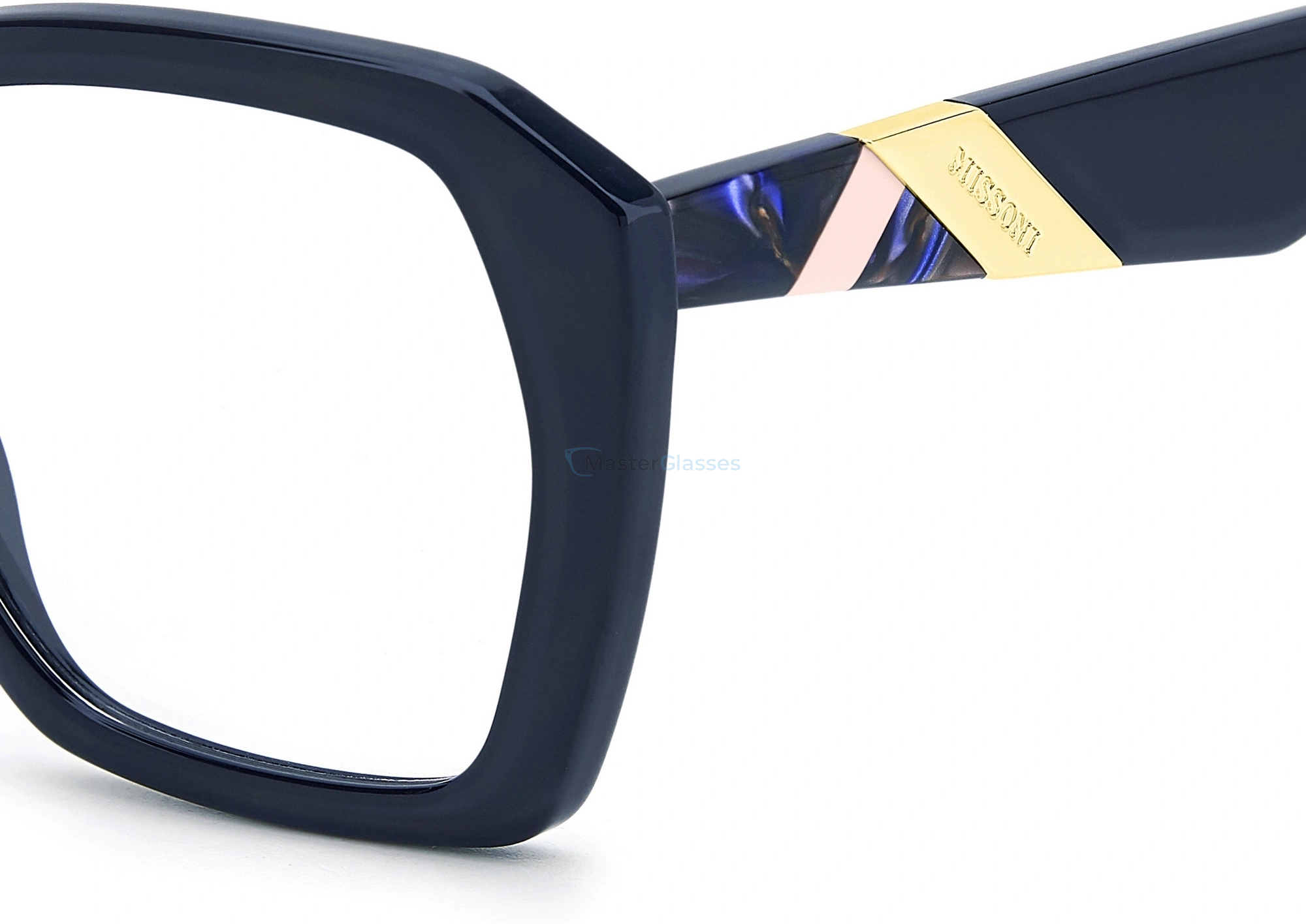 Оправа с солнцезащитными клипонами MISSONI MIS 0222/C2 PJP Blue