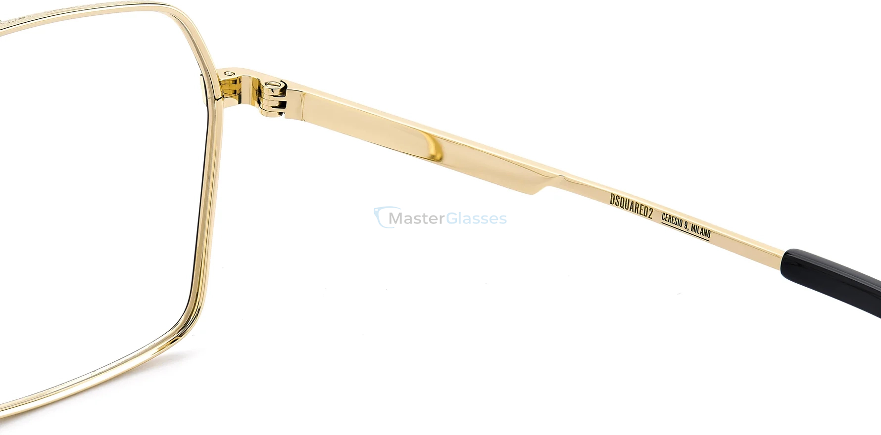 Оправа DSQUARED2 D2 0157 0NZ MATTE GOLD BLACK