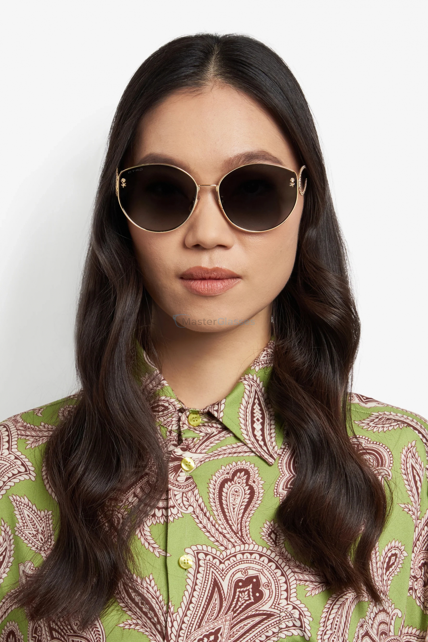 Солнцезащитные очки ETRO 0072/F/S 000 ROSE GOLD