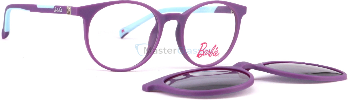 Детская оправа с солнцезащитным клипоном Barbie BBCL005 PRP