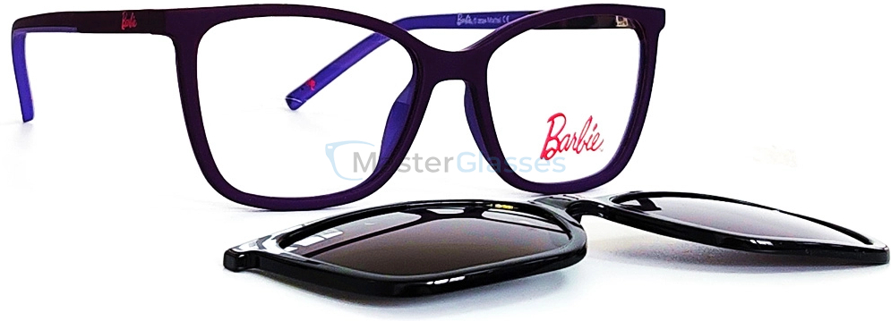 Детская оправа с солнцезащитным клипоном Barbie BBCL006VLT VLT