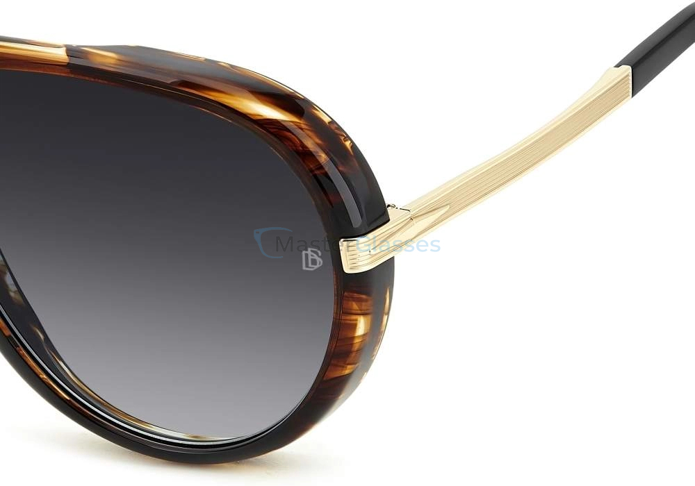Солнцезащитные очки DAVID BECKHAM DB 99/VOYAGER HQZ Brown Horn Gold