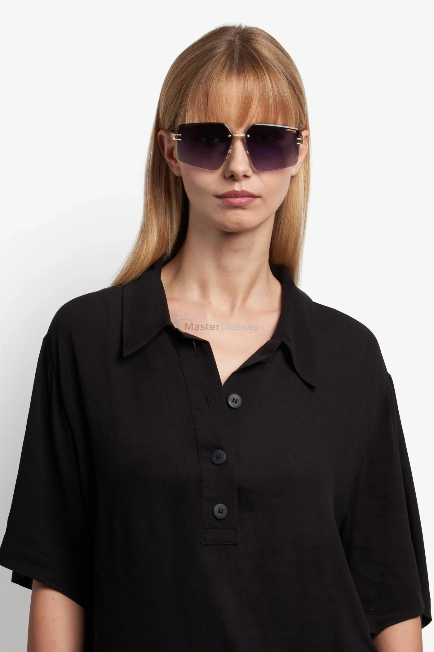 Солнцезащитные очки CARRERA 1074/S RHL GOLD BLACK_