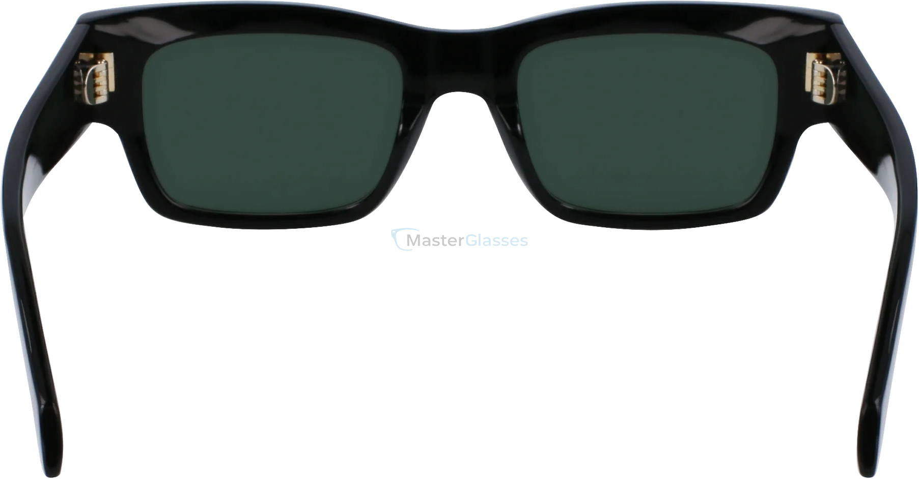 Солнцезащитные очки SALVATORE FERRAGAMO SF2011S 1, цвет BLACK, SOLID GREEN