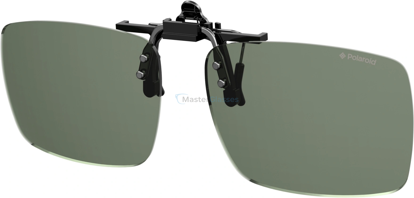 Клипон солнцезащитный POLAROID ANCILLARIES PLD 0010/C-ON 7ZJ Black Green