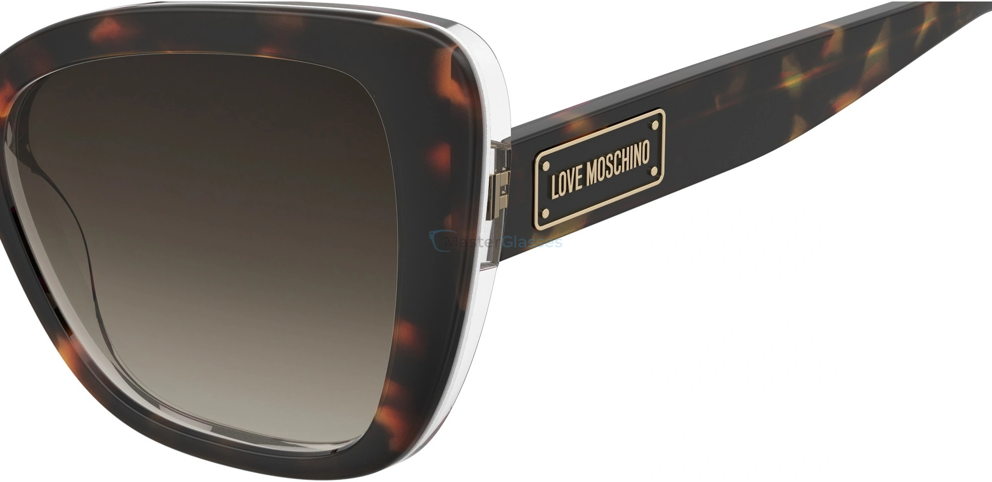 Солнцезащитные очки MOSCHINO LOVE MOL083/S 2VL PINK HAVANA PATTERN