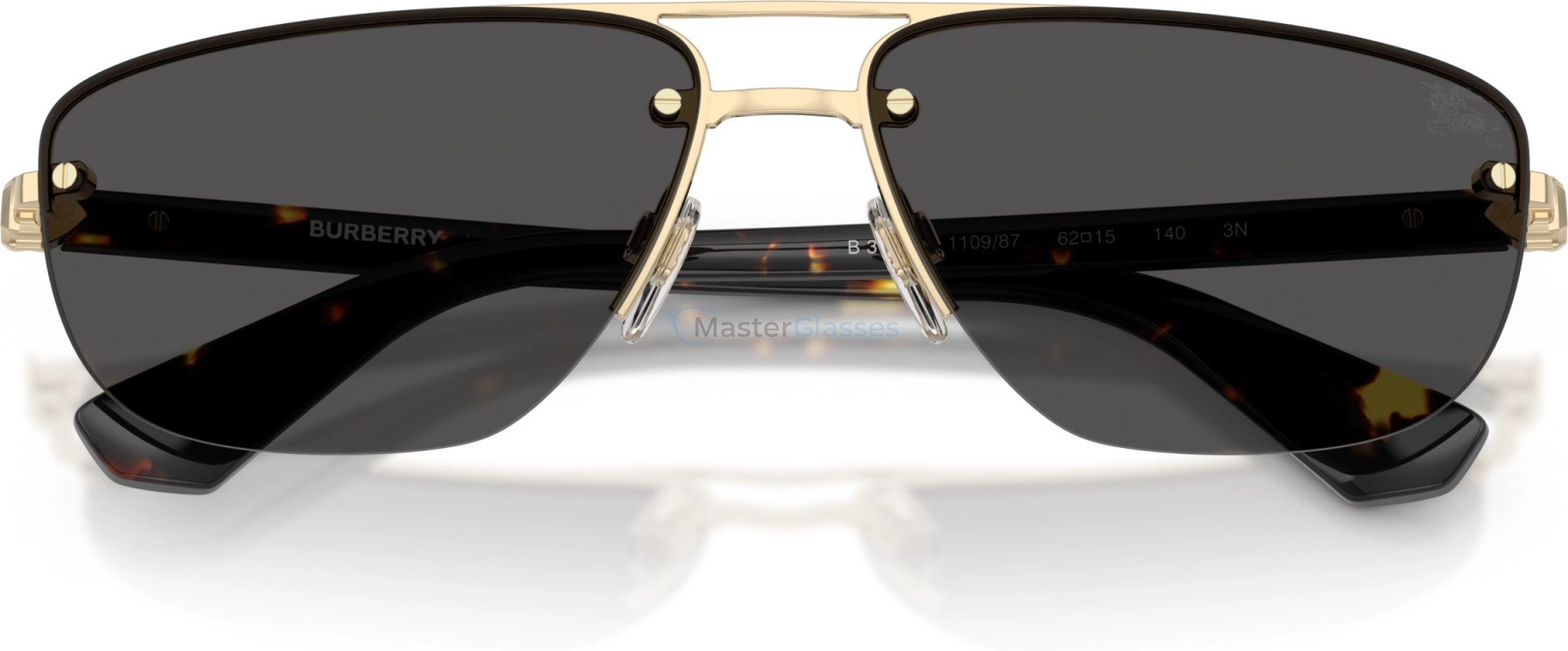 Солнцезащитные очки Burberry BE3164 110987 Gold