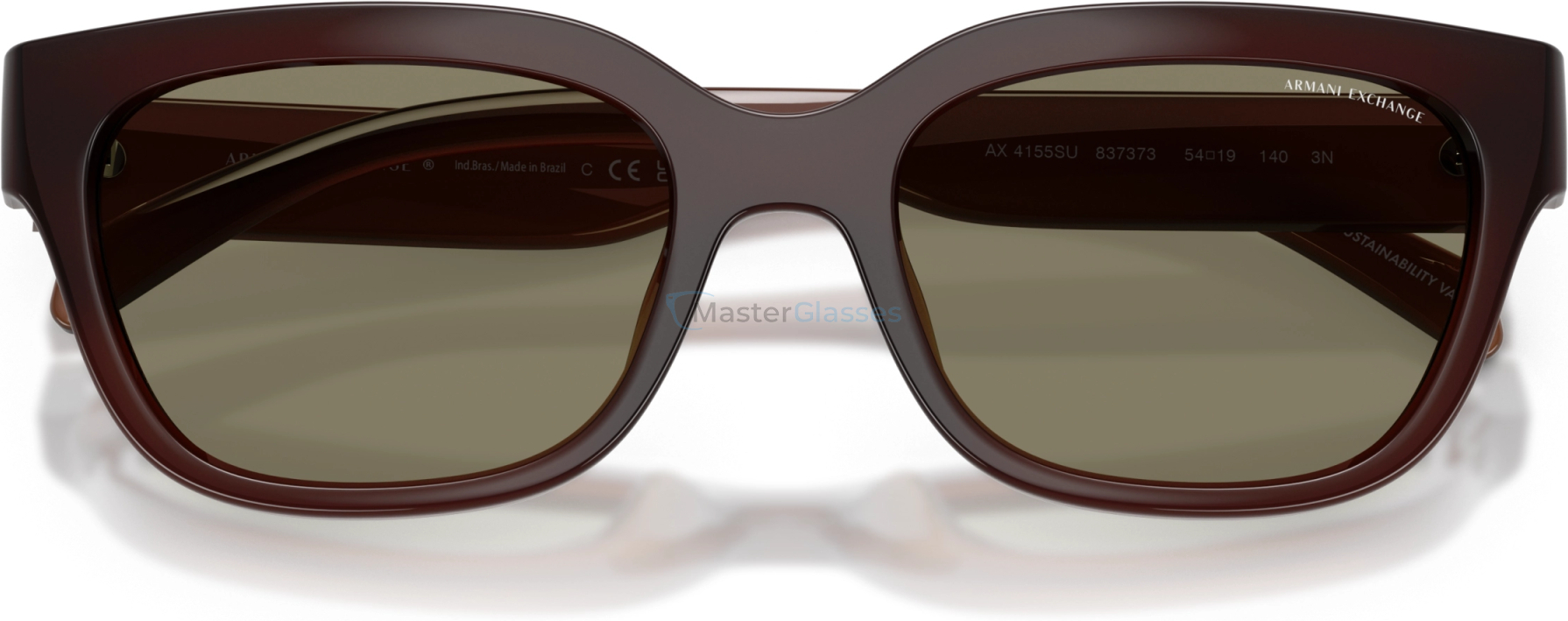 Солнцезащитные очки Armani Exchange AX4155SU 837373 Brown
