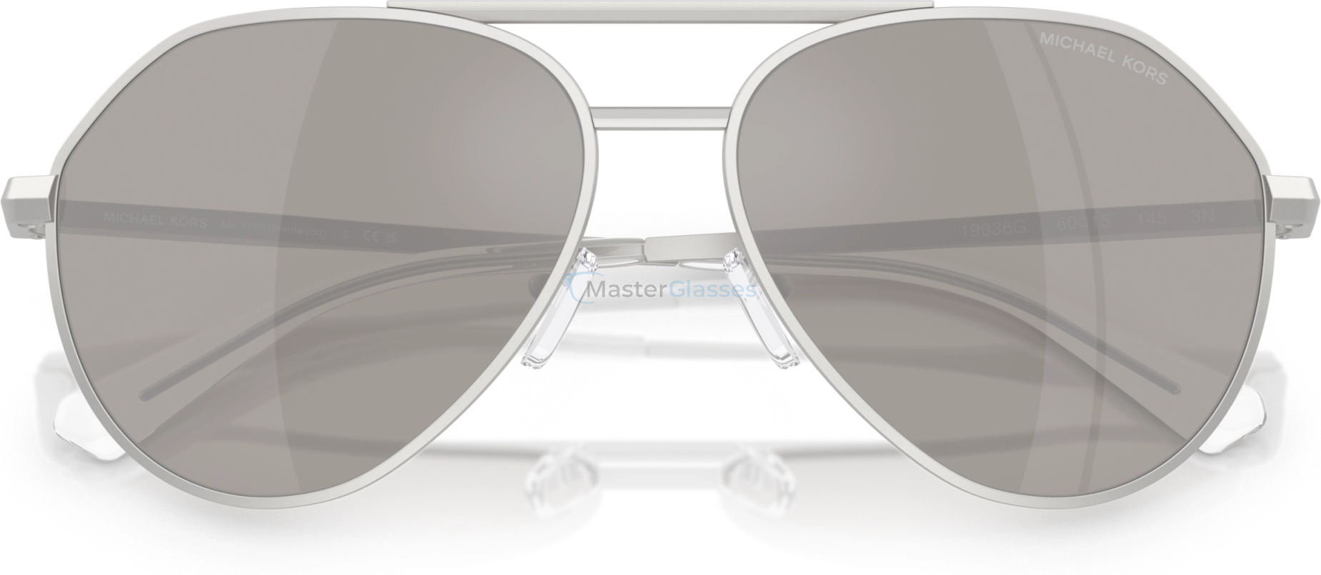 Солнцезащитные очки Michael Kors BRENTWOOD MK1168 19036G Silver