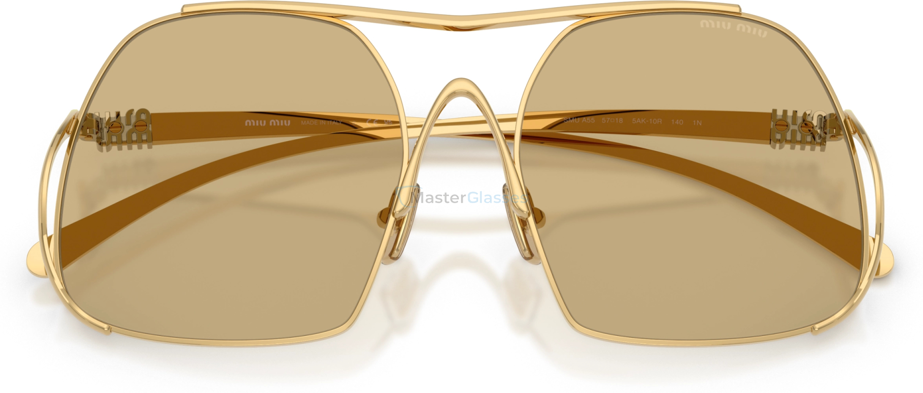 Солнцезащитные очки Miu Miu MU A55S 5AK10R Gold