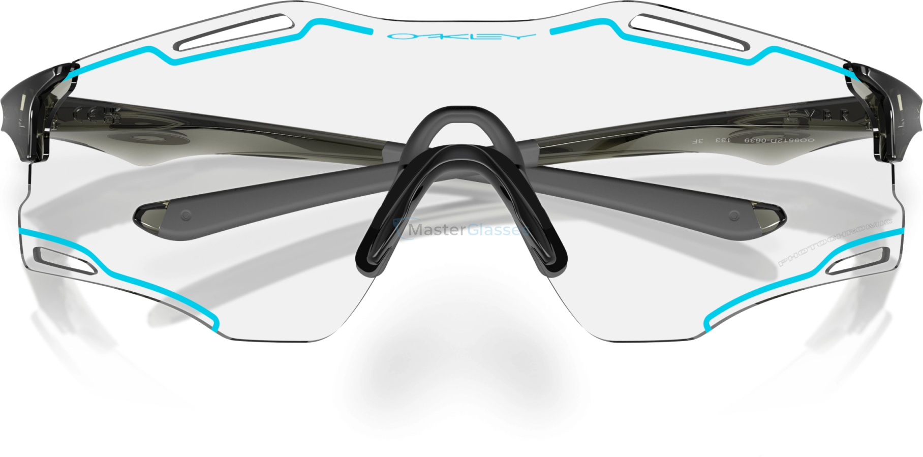 Солнцезащитные очки Oakley CYBR ZERO OO9512D 951206 Black
