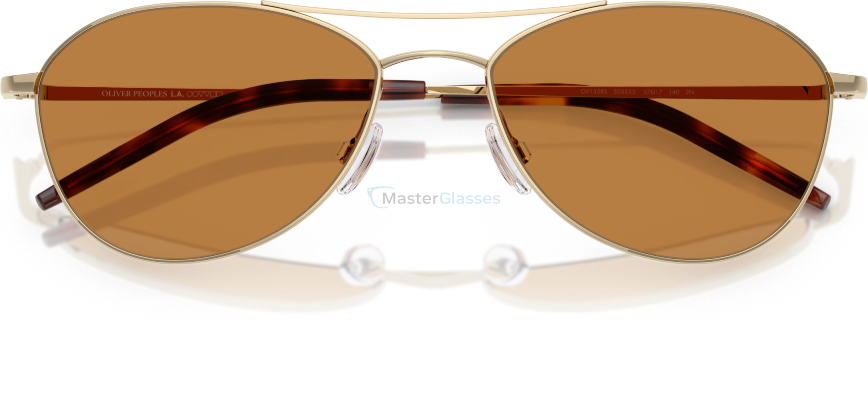 Солнцезащитные очки Oliver Peoples AERO II OV1358S 503553 Gold