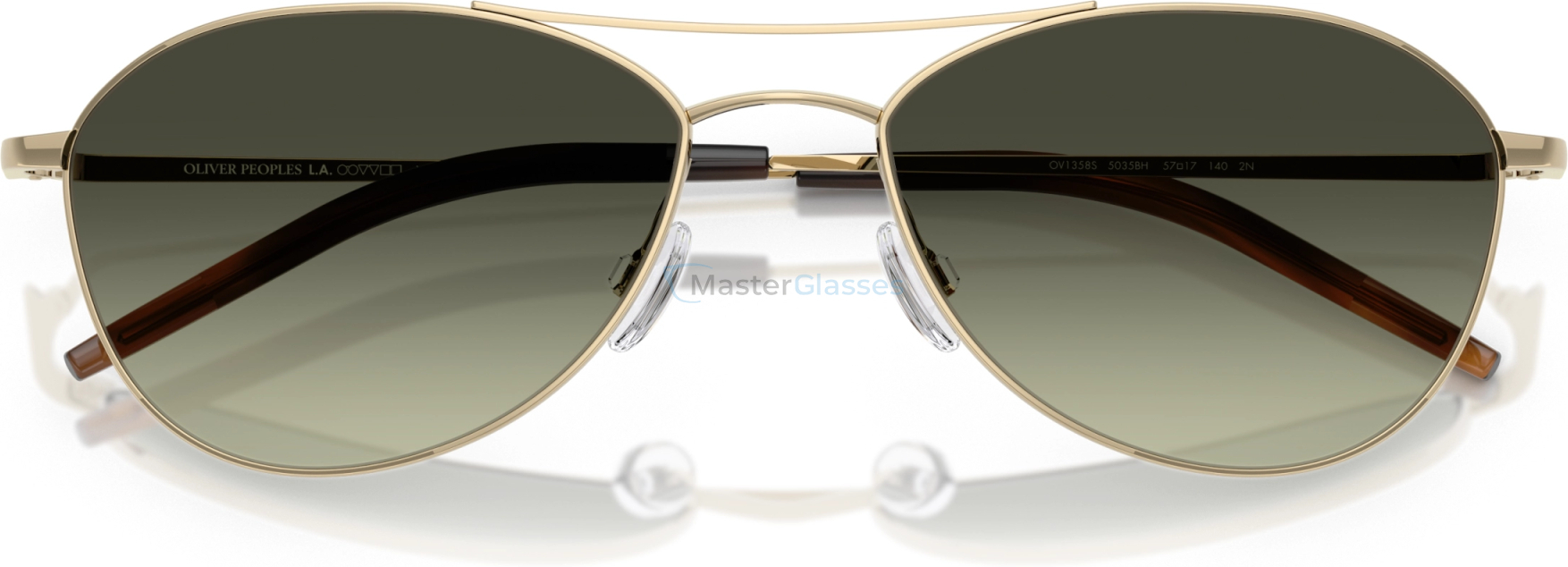 Солнцезащитные очки Oliver Peoples AERO II OV1358S 5035BH Gold
