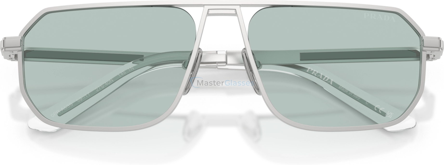 Солнцезащитные очки Prada PR A53S 27540N Silver