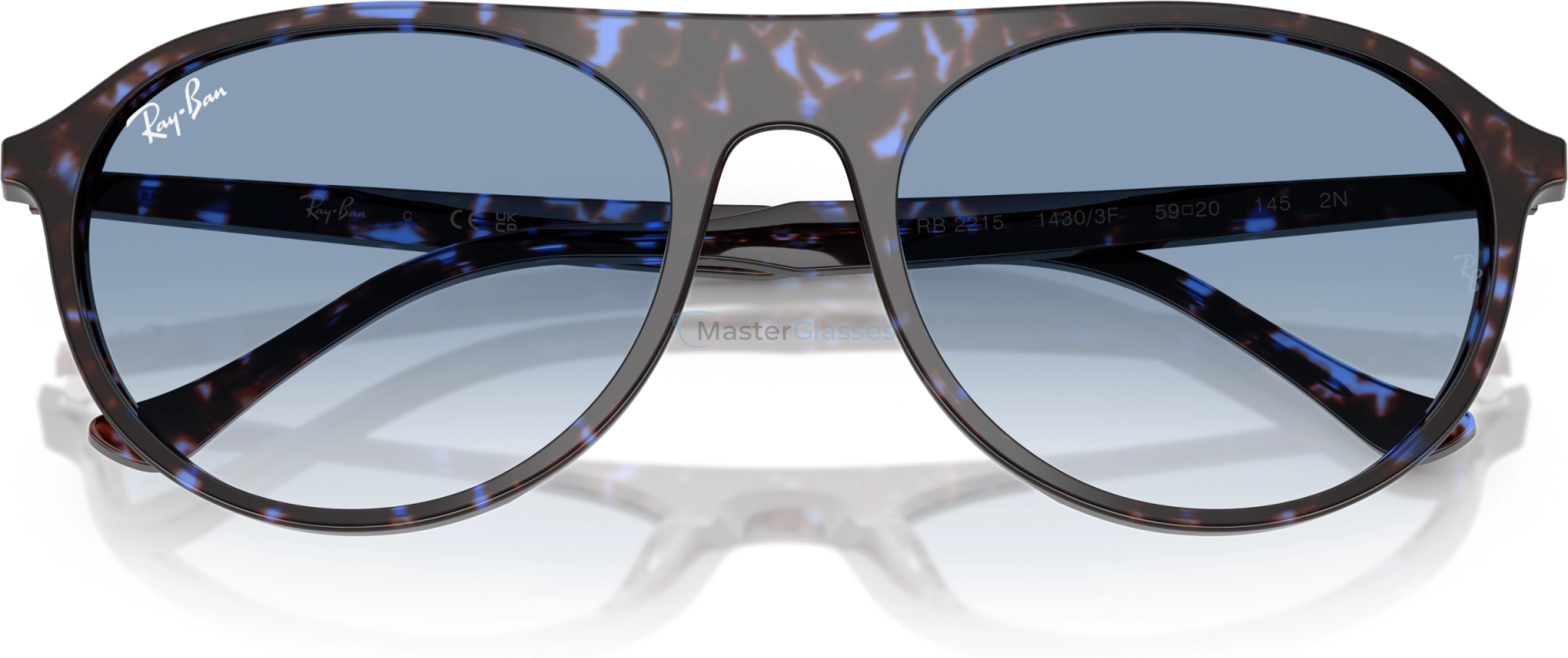 Солнцезащитные очки Ray-Ban RB2215 14303F Blue