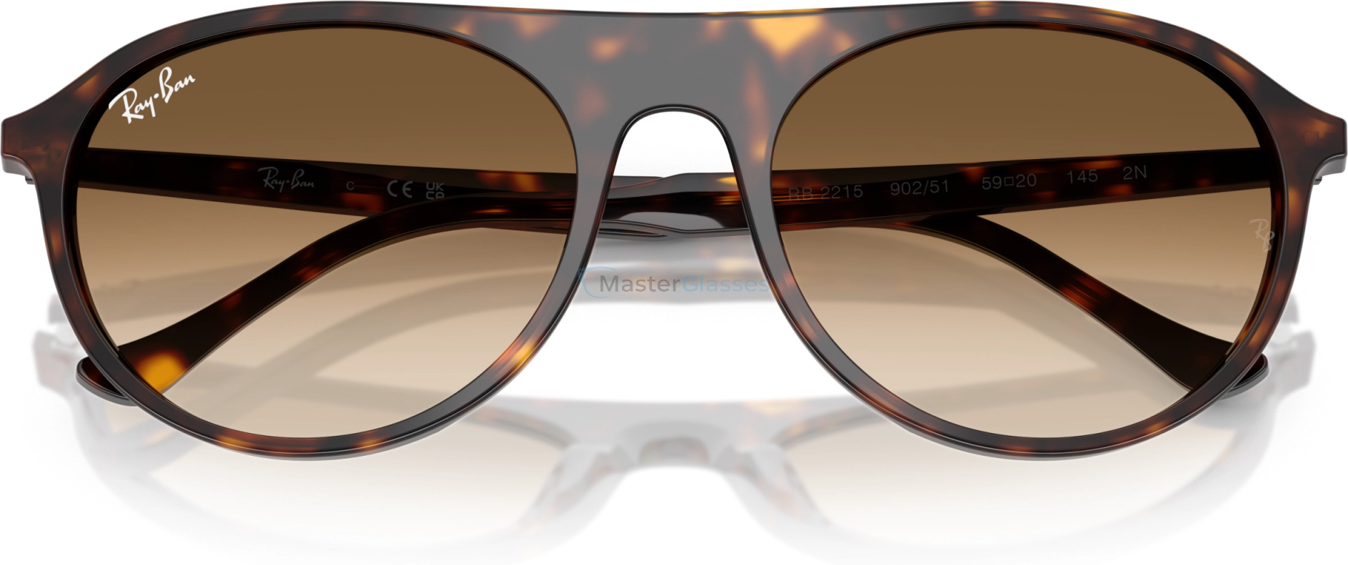 Солнцезащитные очки Ray-Ban RB2215 902/51 Tortoise
