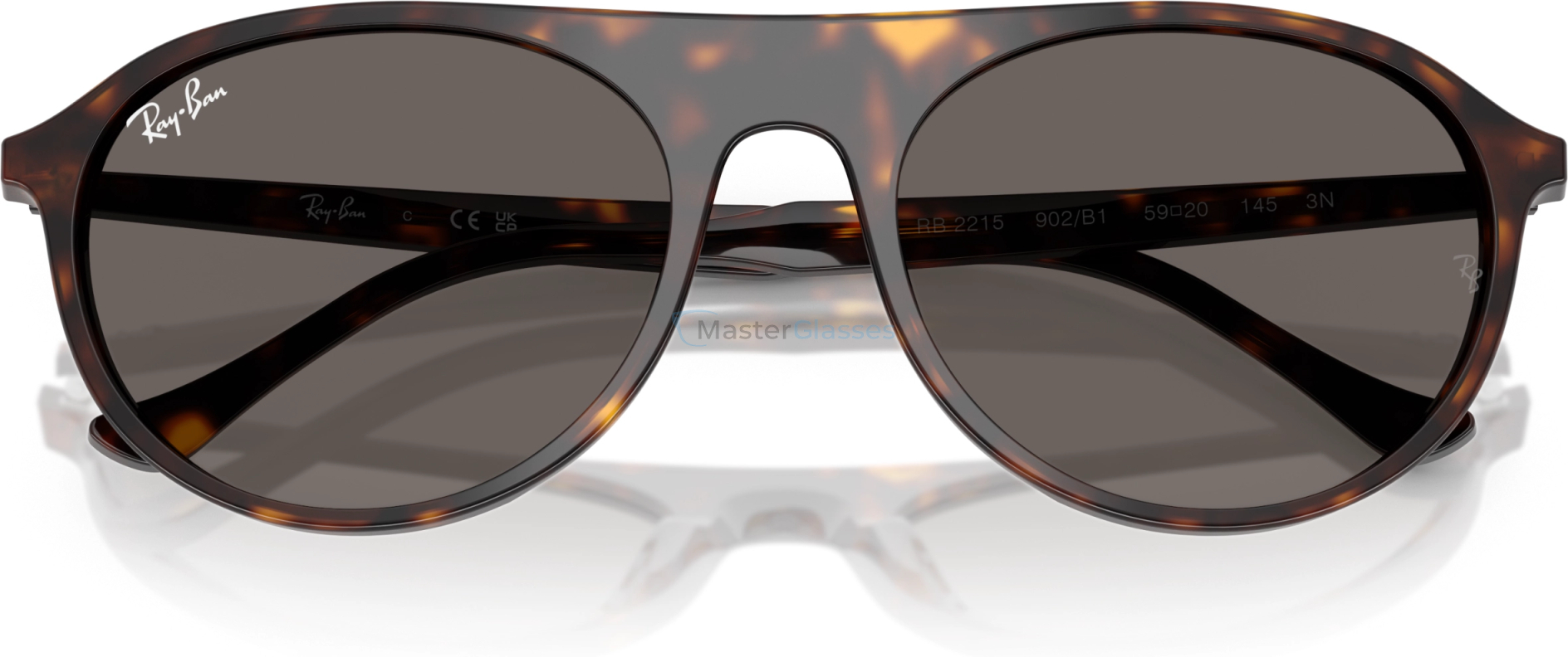 Солнцезащитные очки Ray-Ban RB2215 902/B1 Tortoise
