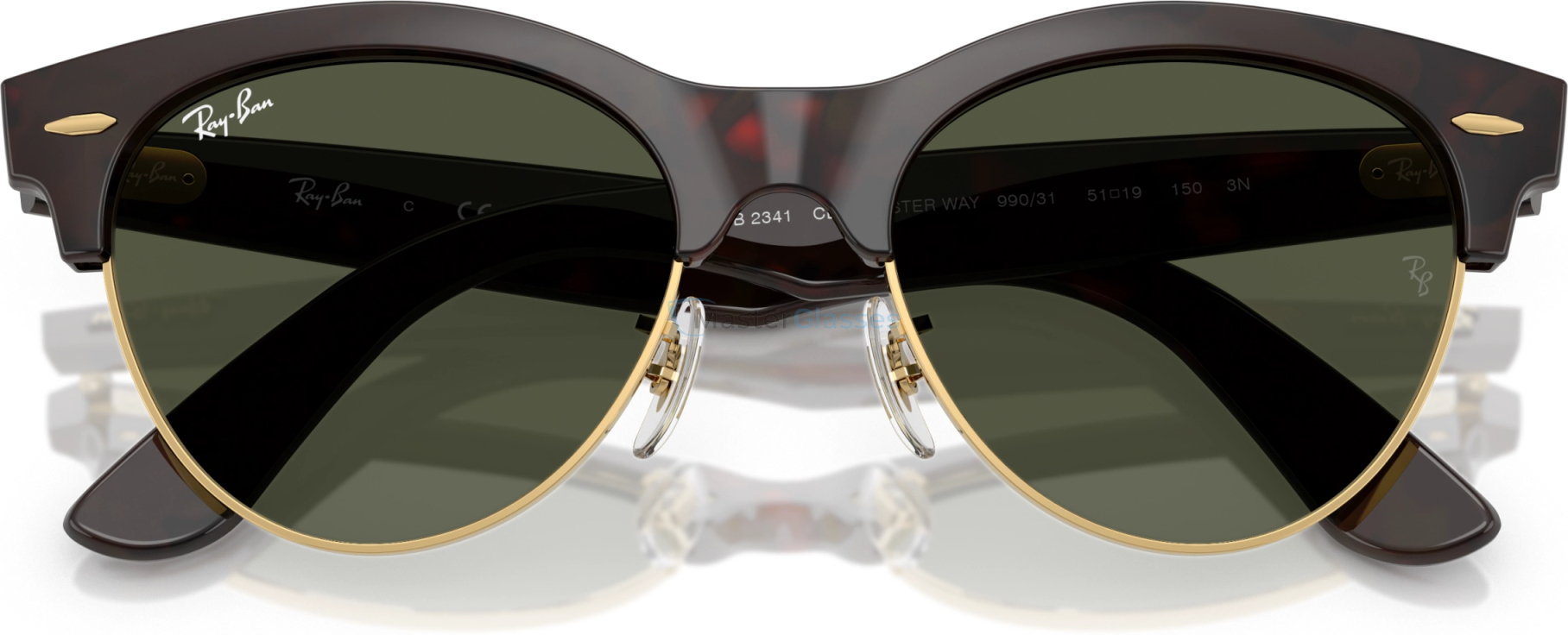 Солнцезащитные очки Ray-Ban CLUBMASTER WAY RB2341 990/31 Havana